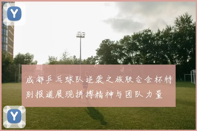 成都乒乓球队逆袭之旅联合会杯特别报道展现拼搏精神与团队力量